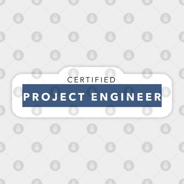 Certified Project Engineer Sticker by ForEngineer